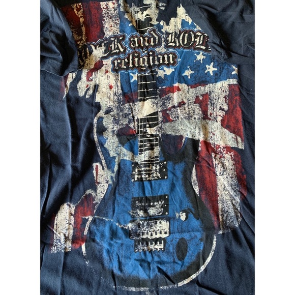 Rock and Roll Religion Graphic Tee - Picture 2 of 3